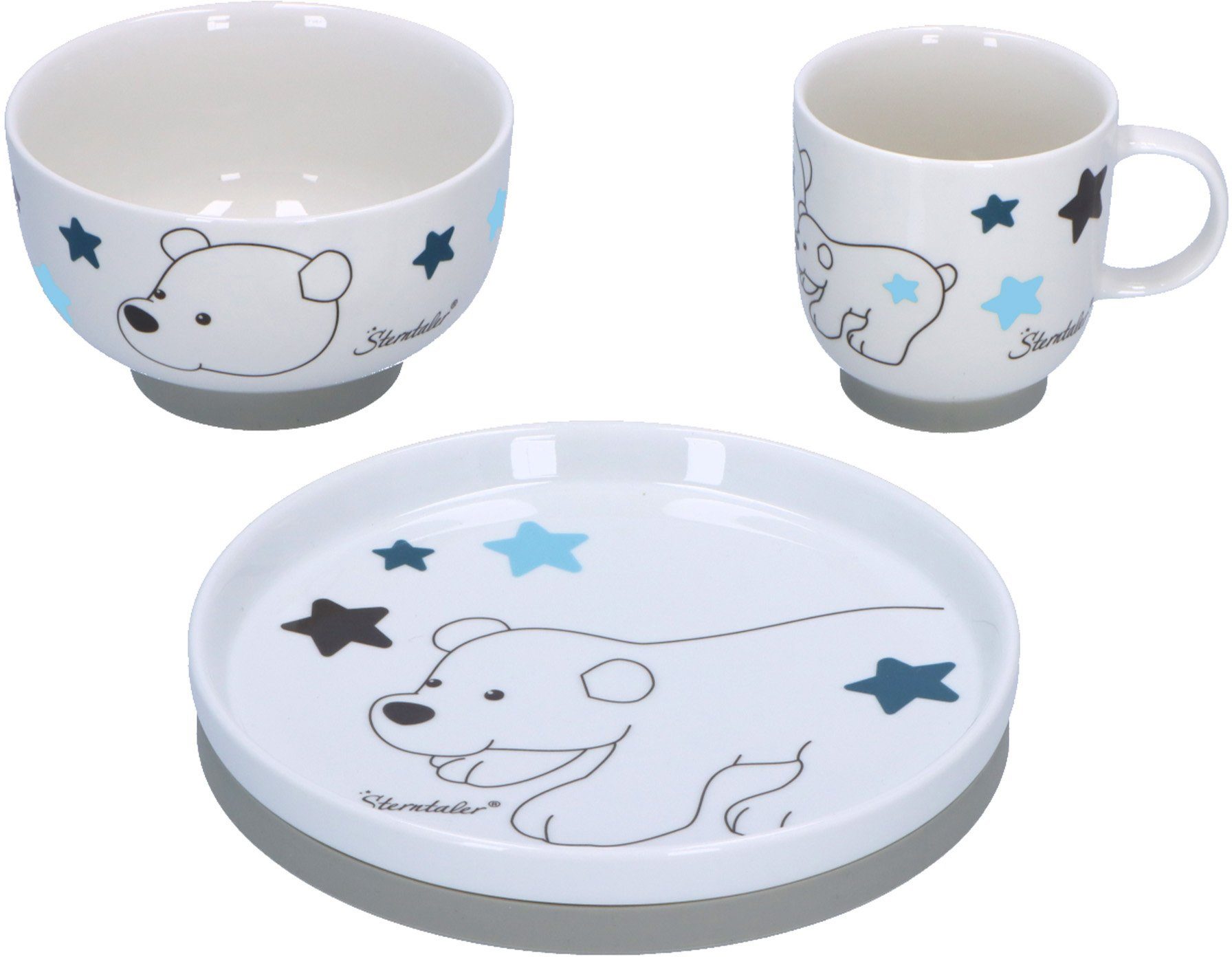 Kindergeschirr-Set Eisbär Elia