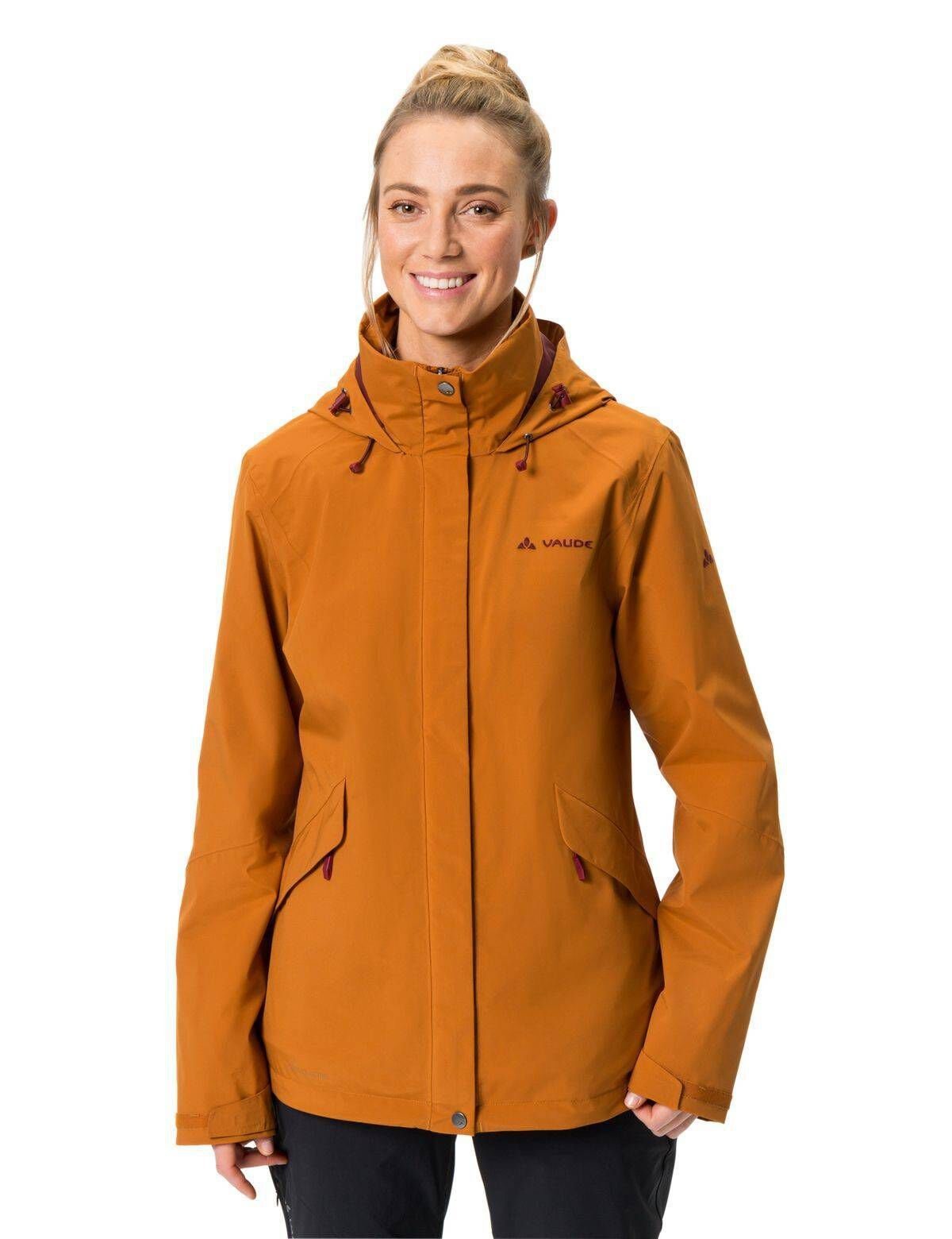 Jacket ROSEMOOR Outdoorjacke 3 (1-St) in1 (146) Trekkingjacke VAUDE Damen braun