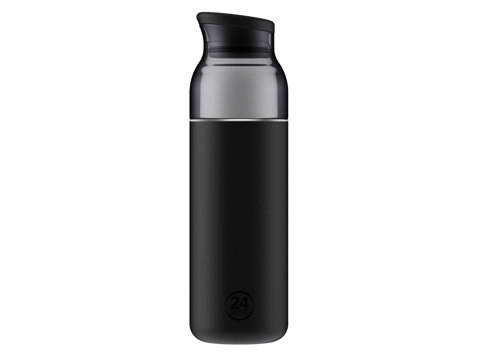 24 Bottles Karaffe Casa Carafe Tuxedo Black 1000ml