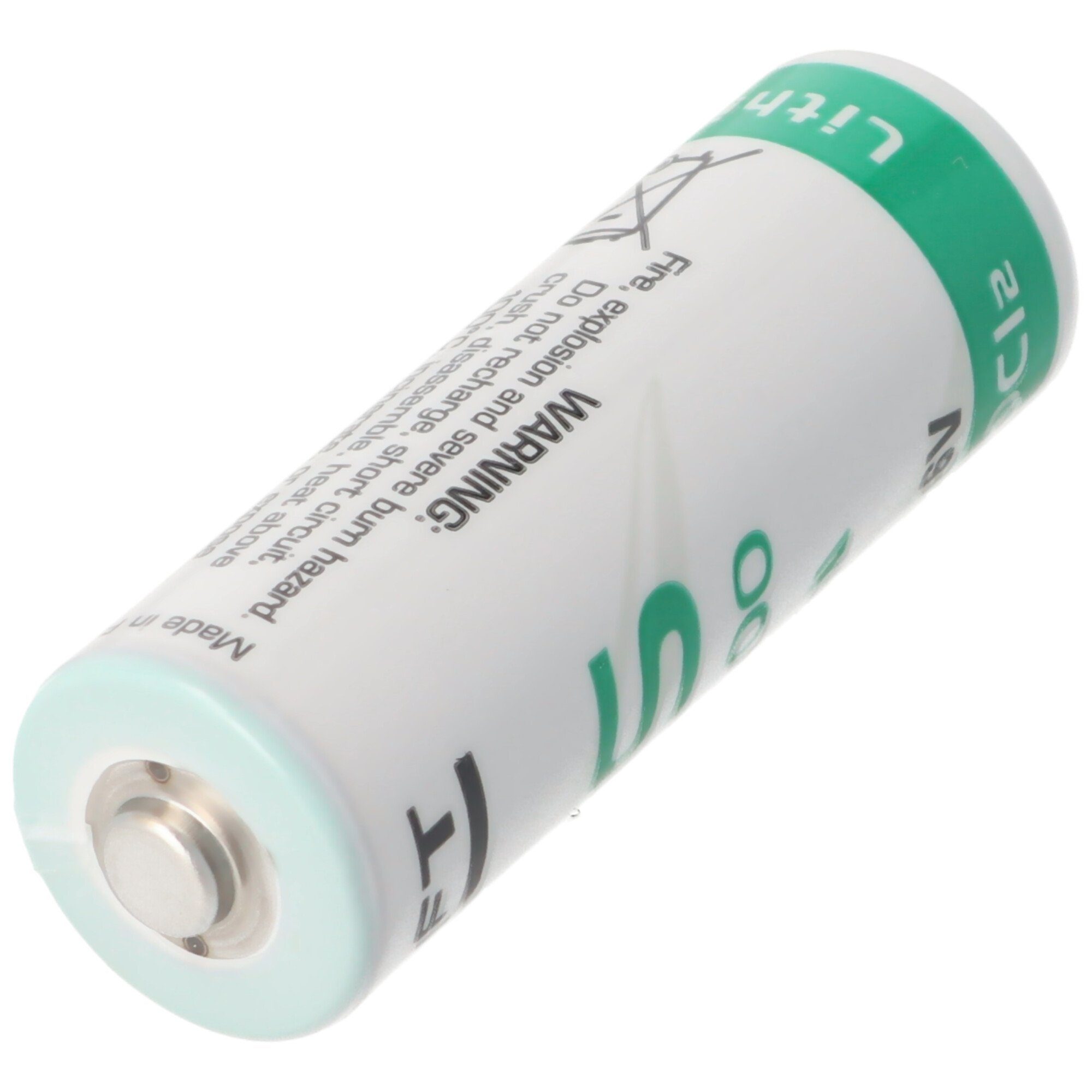 Batterie, Lötfahne Saft Lithium Batterie, (3,6 LS17500 Size A, ohne V) SAFT