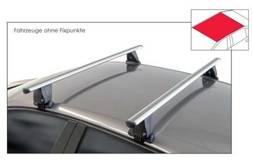 VDP Dachbox, Dachbox VDPJUXT600 600 Liter abschließbar + Dachträger VDP Delta kompatibel mit Chrysler 300 C (4 Türer) 2005-2014
