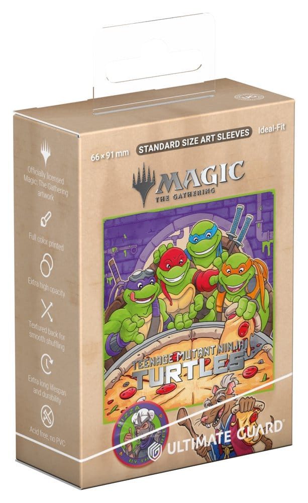 Ultimate Guard Sammelkarte Ultimate Guard Art Sleeves Magic Ninja Turtles Pizza Box