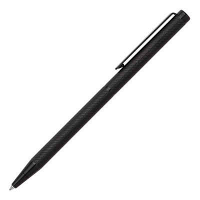 BOSS Kugelschreiber schlanker Hugo Boss Kugelschreiber Cloud Black Ballpoint Pen Schwarz, (kein Set)