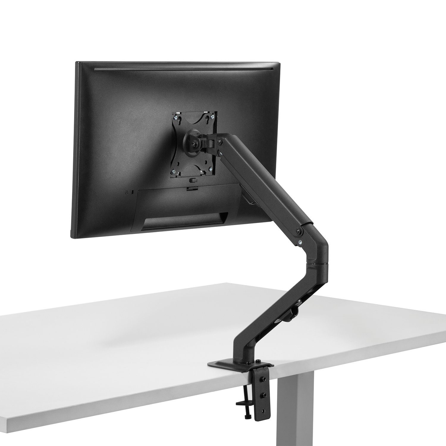 Maclean Monitor-Halterung MC-906, (bis 27,00 Zoll, Monitorhalterung 17-27, LED-Monitorhalter, Schwenkverstellung 180) – Bild 4 von 5