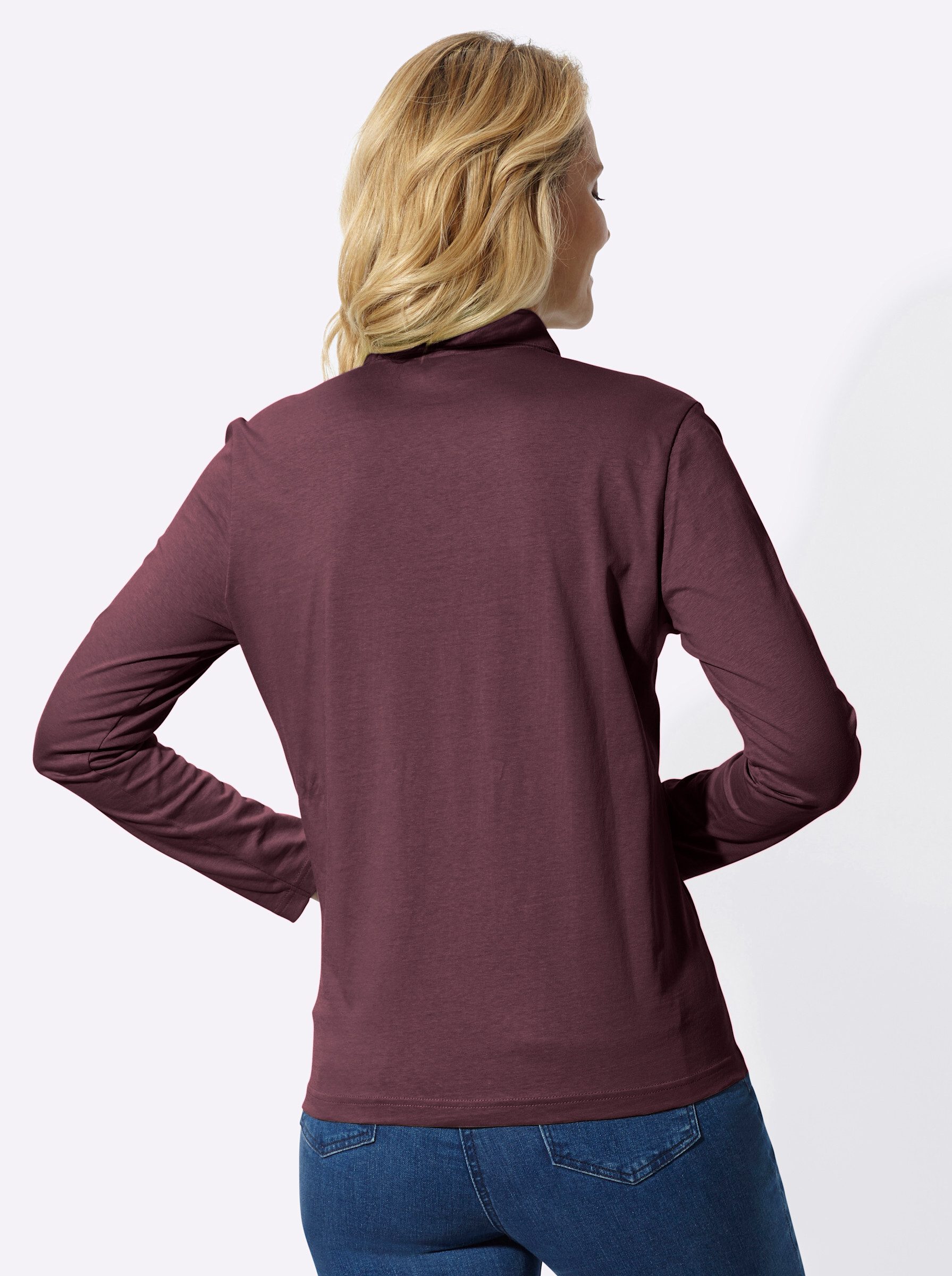 Sieh an! T-Shirt Poloshirt Langarm