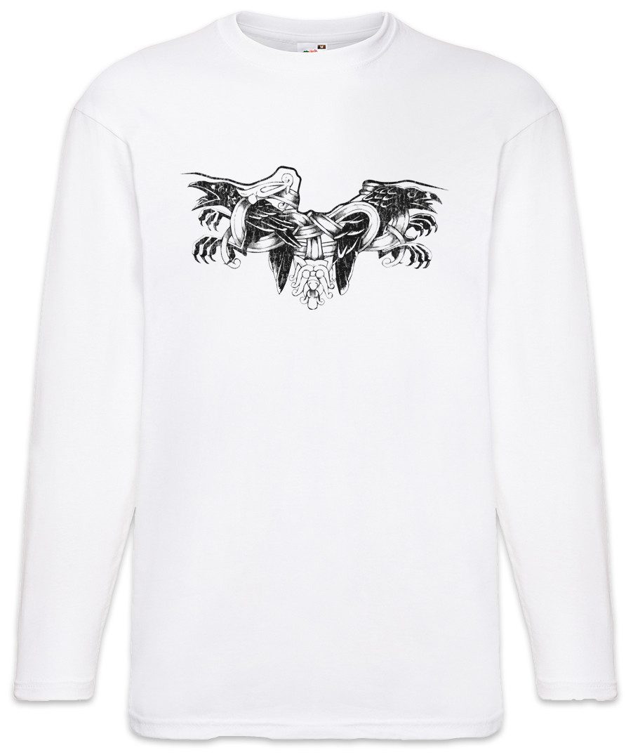 Langarmshirt Odhin Ravens II Langarm T-Shirt Hugin Vikings Munin Raben Wikinger