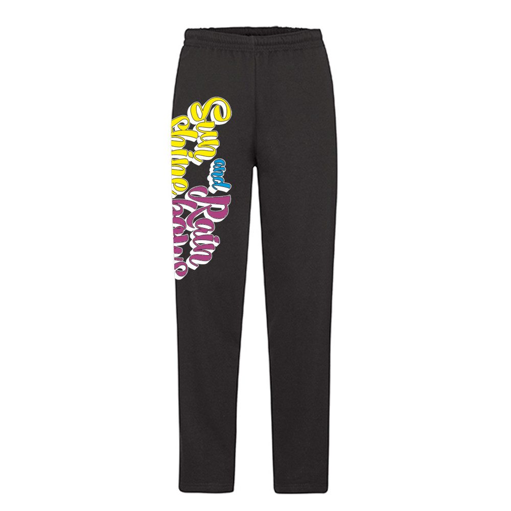 G-graphics Jogginghose Sunshine & Rainbows Jog Pants mit Print / Aufdruck