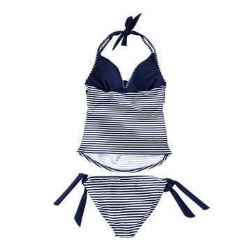 petit amour Umstands-Tankini ANNIE maritimes Streifendesign passend für B/C/D Cups Raffinierte Umstandsbademode, stylish und bequem, wächst mit und passt weit über die Schwangerschaft hinaus. Design made in Hamburg.