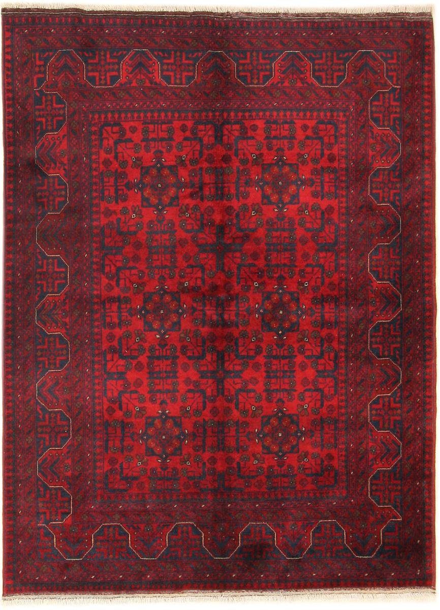 Orientteppich Khal Mohammadi 151x200 Handgeknüpfter Orientteppich, Nain Trading, rechteckig, Höhe: 6 mm