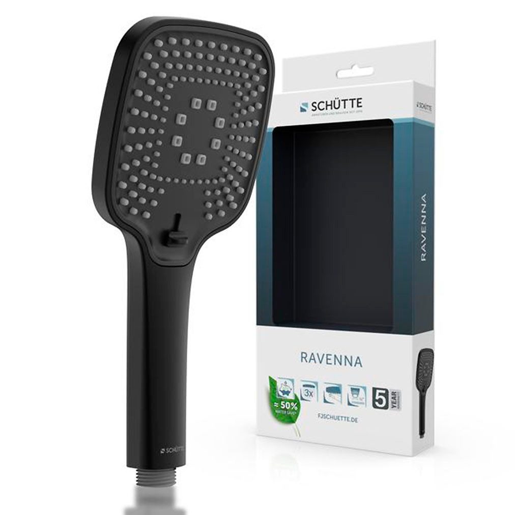Schütte Handbrause RAVENNA, (1-tlg), 3-fach verstellbar / wassersparend günstig online kaufen