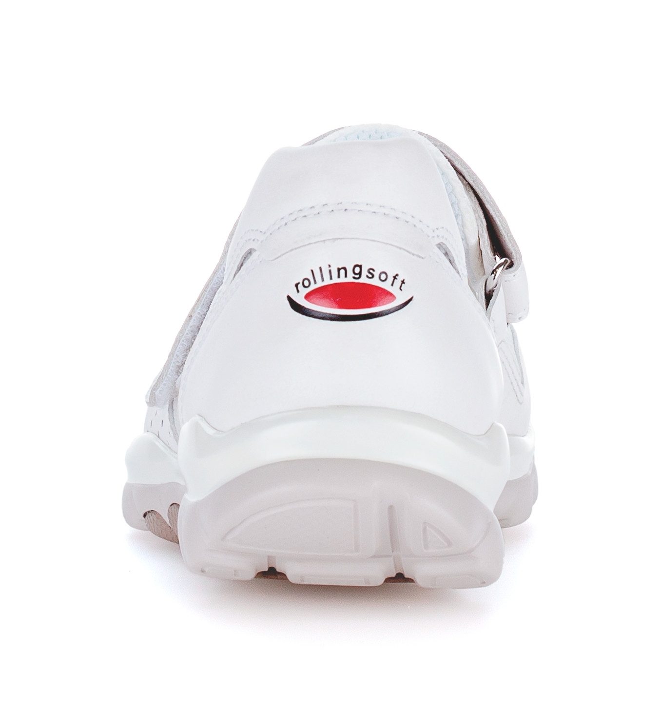 rollingsoft Riemchenballerina, Klettschuh, Freizeitschuh, Komfortschuh mit Lochmuster