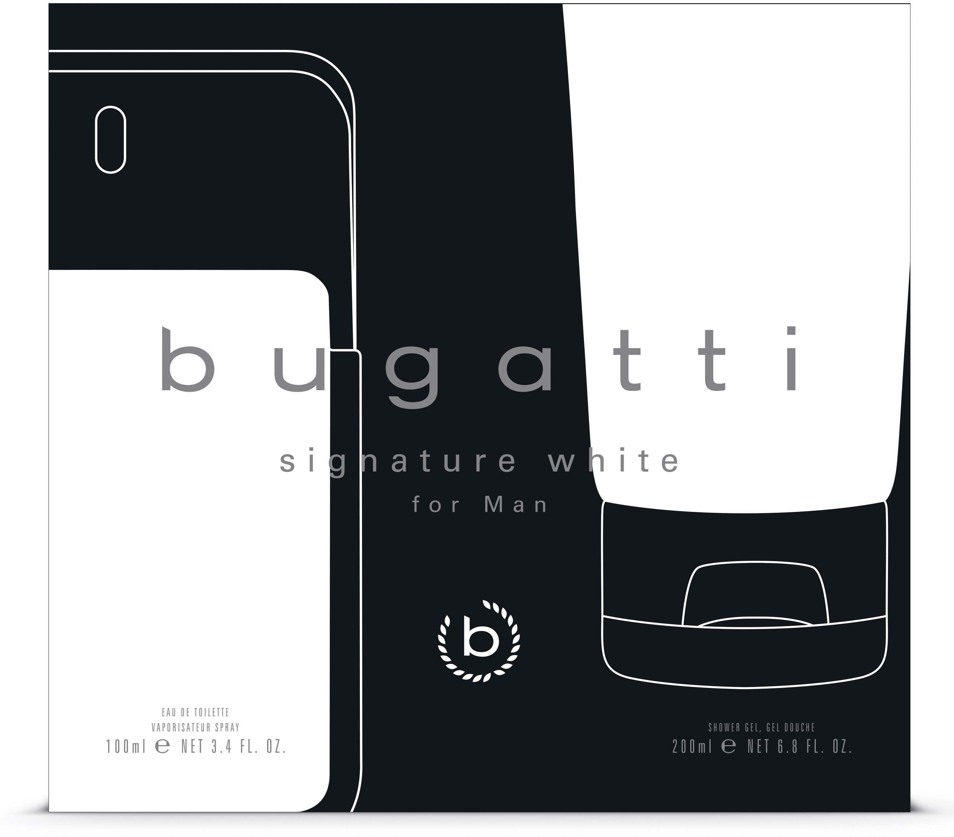 bugatti Duft-Set Signature man, 2-tlg., Gel EdT Set beinhaltet: + Shower