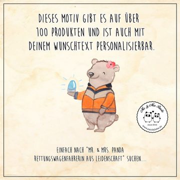 Mr. & Mrs. Panda Grußkarte Rettungswagenfahrerin Leidenschaft - Weiß - Geschenk, Klappkarte, Kar, Hochwertiger Karton