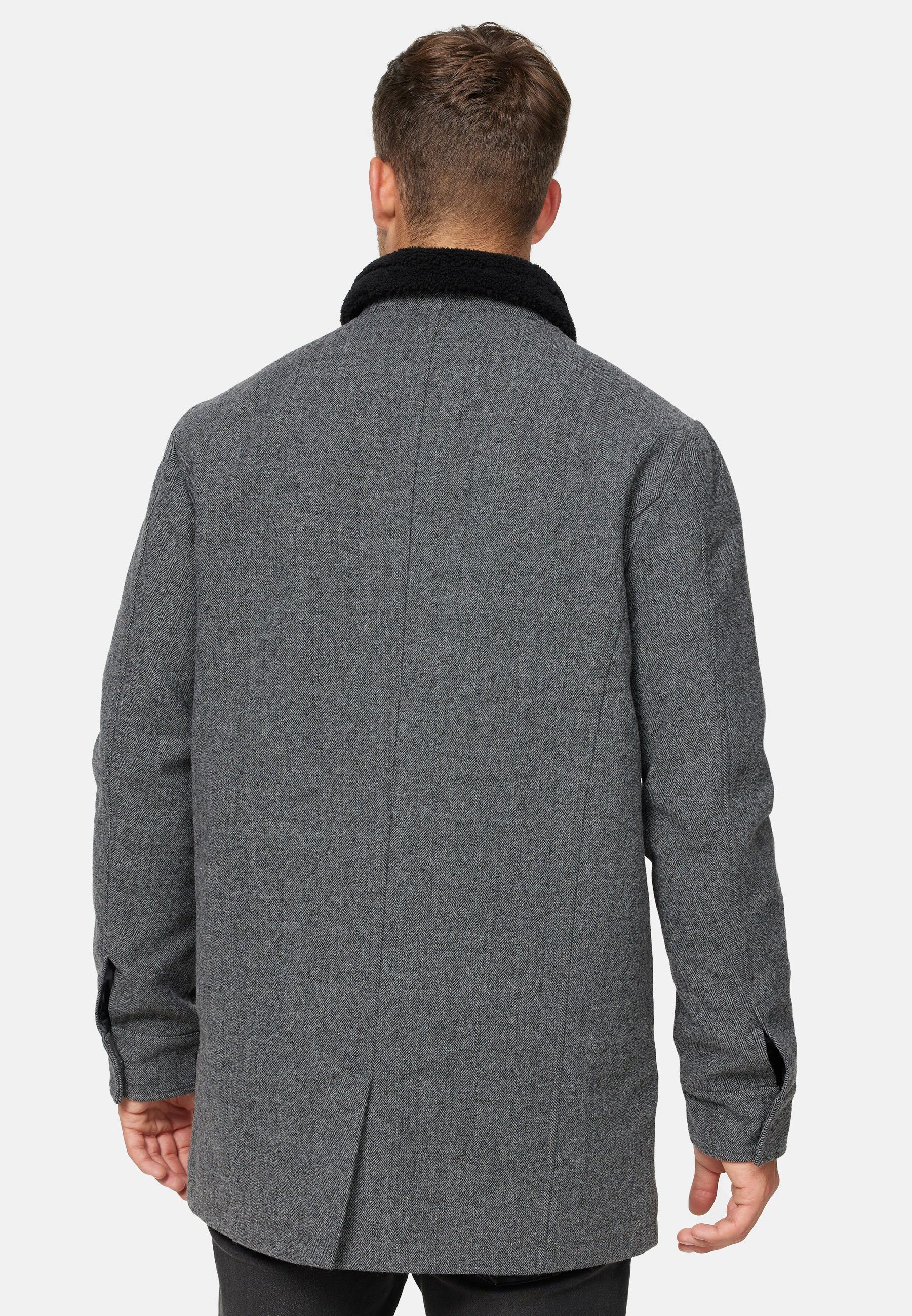 Herringbone Grey Winterjacke Falmo Mini Indicode