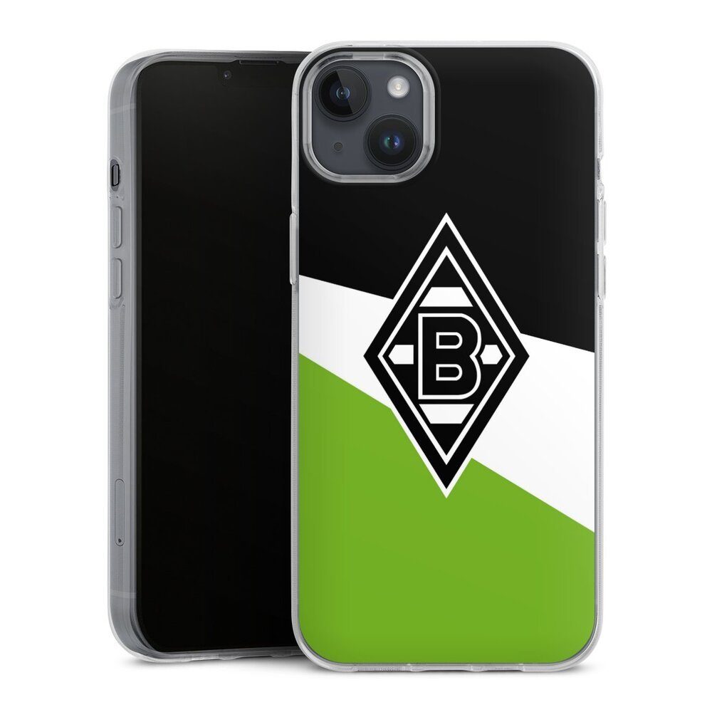 DeinDesign Handyhülle Borussia Mönchengladbach Gladbach Offizielles  Lizenzprodukt, Apple iPhone 14 Plus Silikon Hülle Bumper Case Handy  Schutzhülle