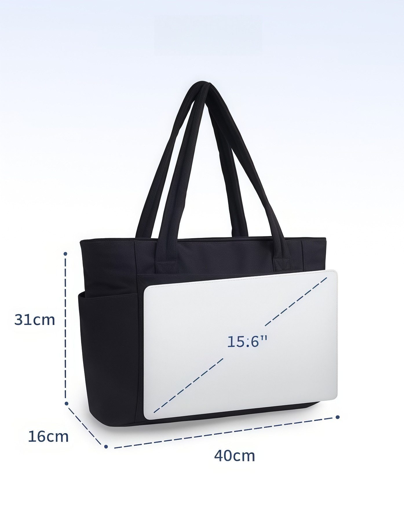 FOUORTUNATE-BEE Handtasche Damen-Handtasche 20 L, große gesteppte Einkaufst günstig online kaufen