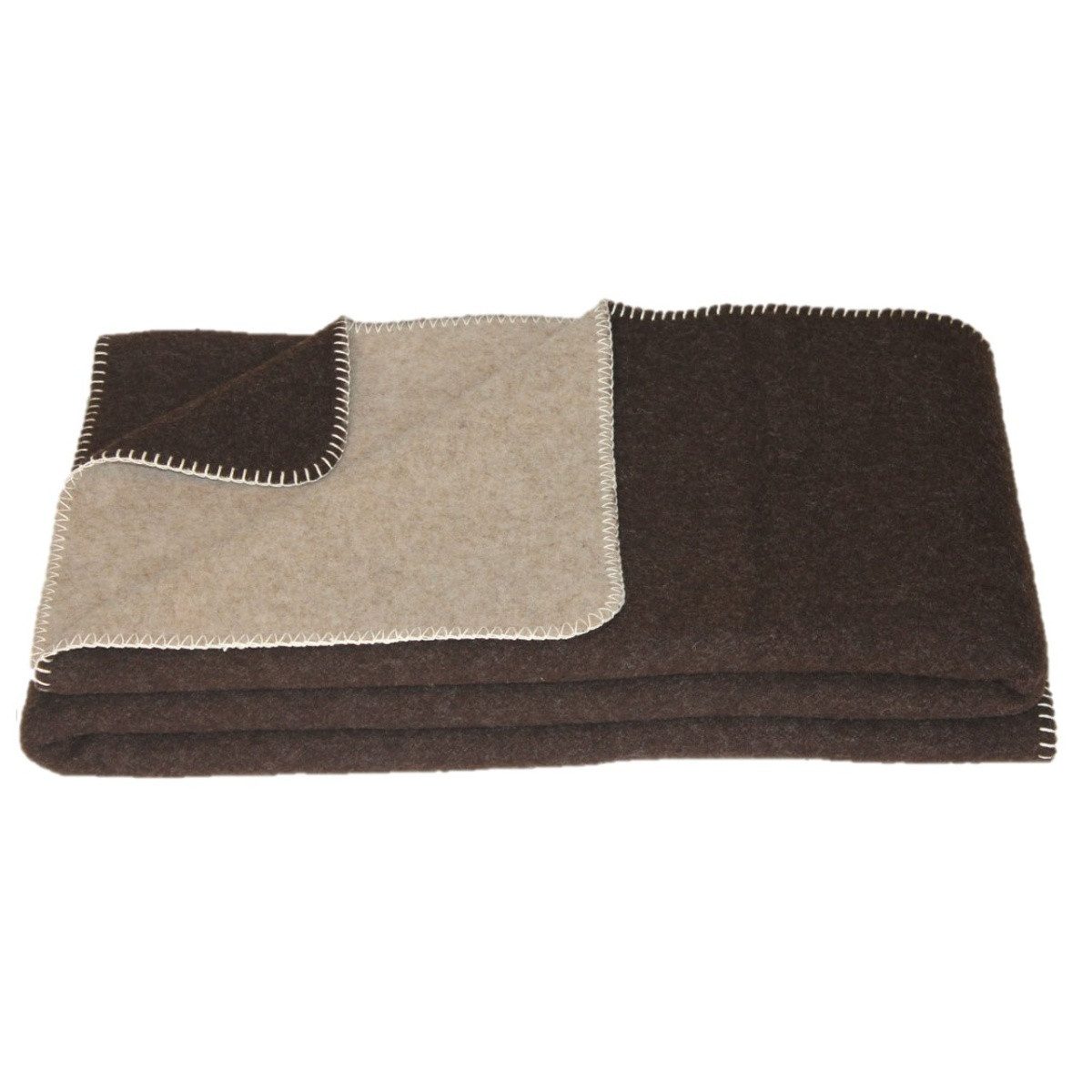 Wohndecke Ökolana, Steinbeck GmbH, Wolldecke aus günstig online kaufen