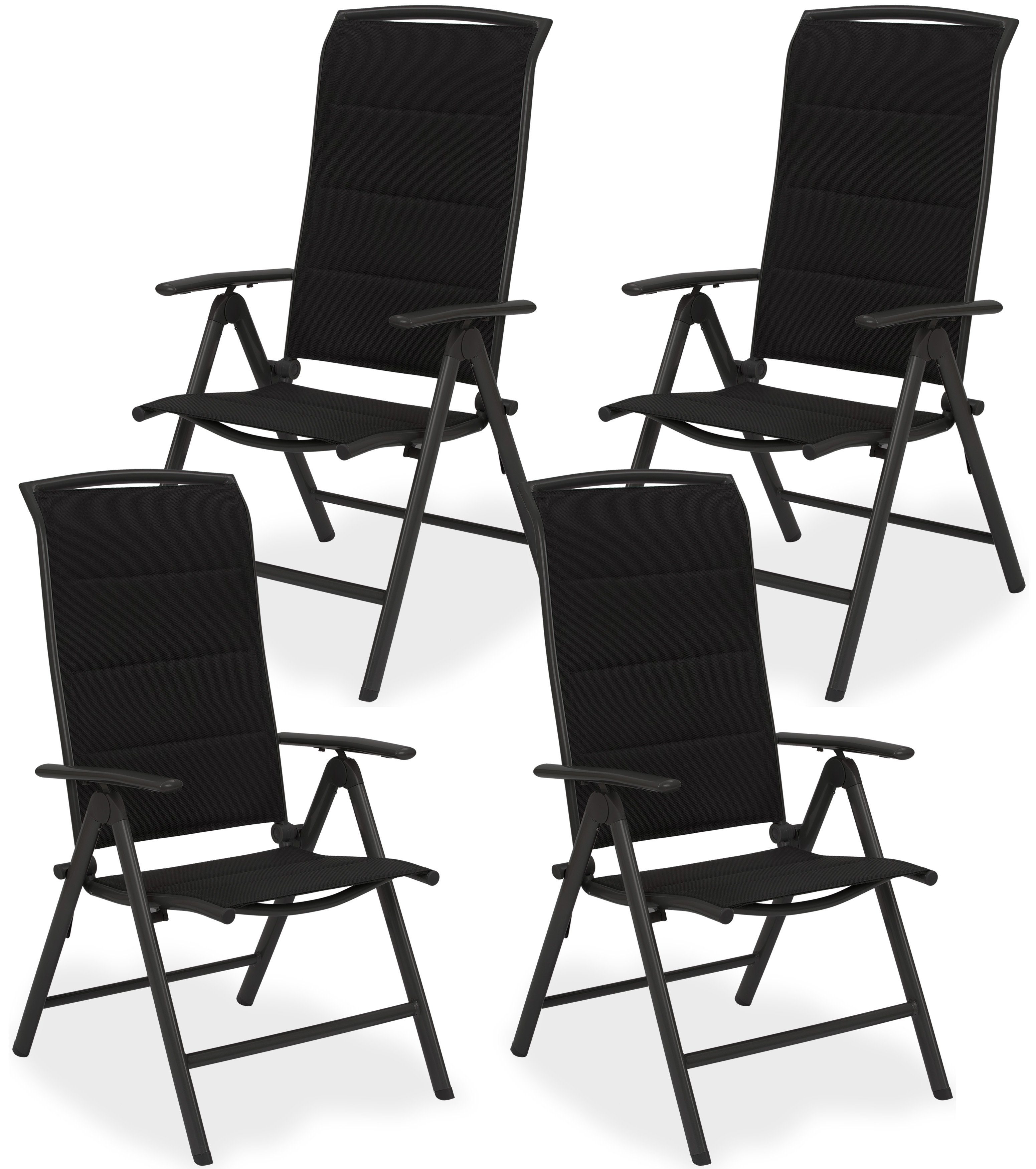 BRUBAKER Gartenstuhl Milano (Gepolstert und wetterfest, günstig online kaufen