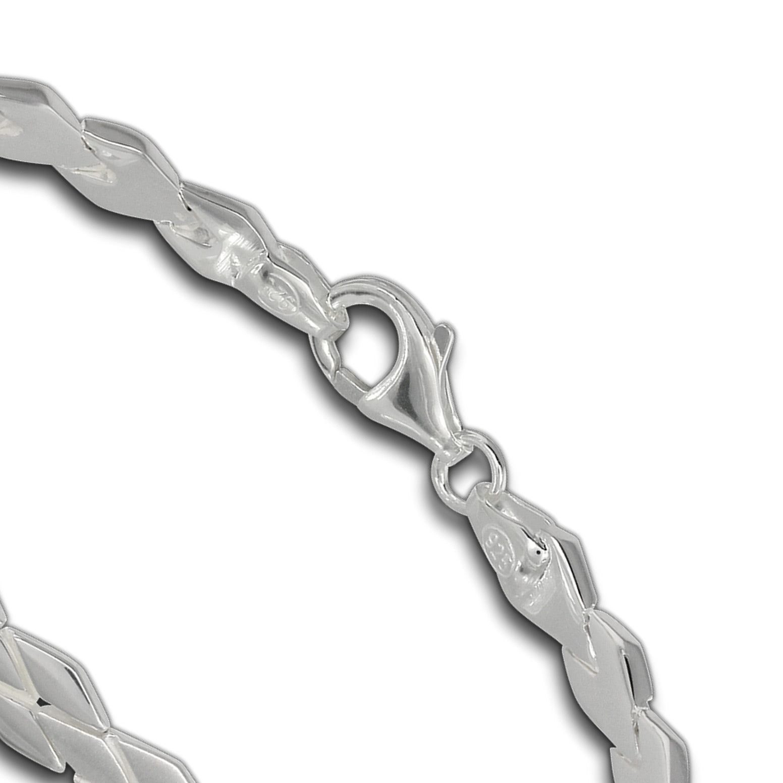 SilberDream Silberarmband SDA4901JX SilberDream 925 Sterling Silber (Armband), Damen Armband (Blütenblatt) ca. 19cm, 925 Sterling Silber, Farbe: silb – Bild 3 von 5