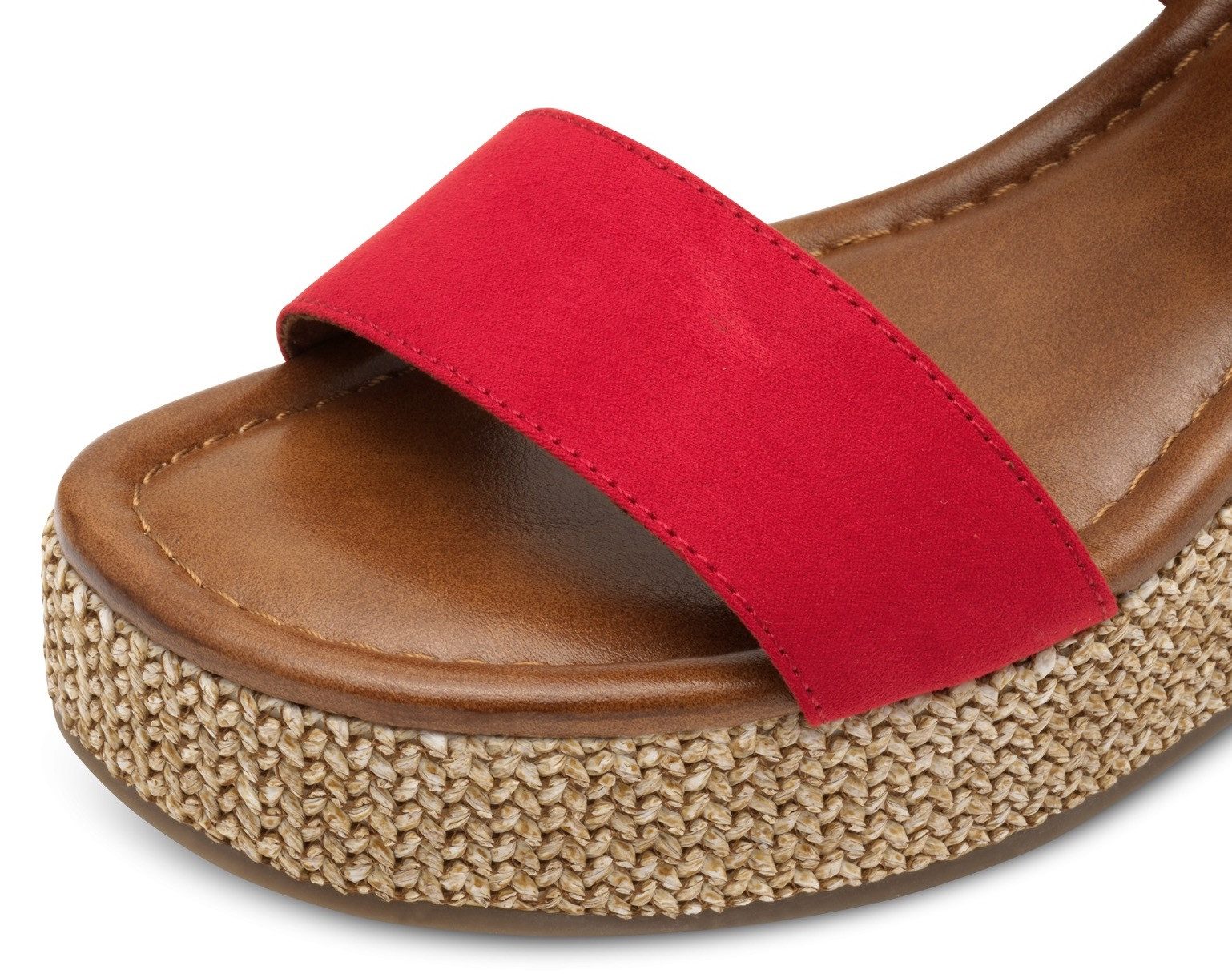 MARCO TOZZI Keilsandalette, Sommerschuh, Riemchensandale mit günstig online kaufen