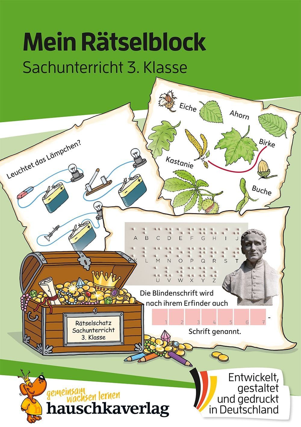 Schulbuch Mein Rätselblock Sachunterricht 3. Klasse Rätsel für kluge Köpfe mit L Diana Depireux
