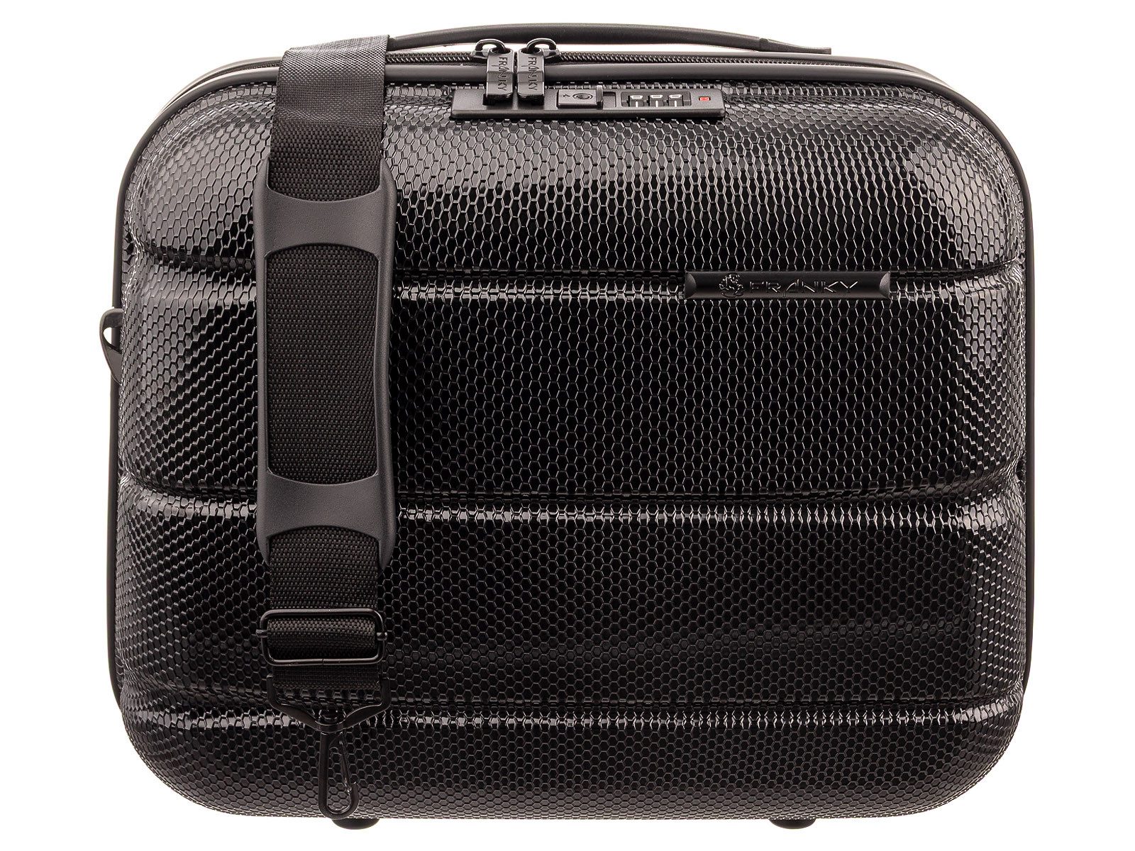 Franky Beautycase ABS13 Beautycase Handgepäck Hartschale (Stück, 1-tlg., T/B/H ca.19/36/29 cm), TSA-Schloss
