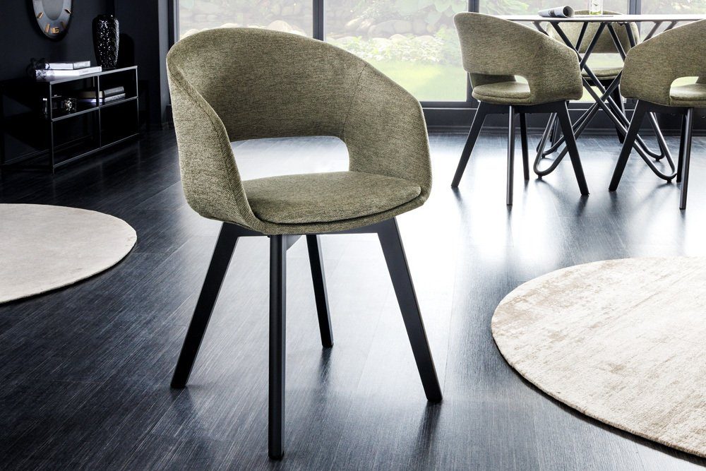 riess-ambiente Polsterstuhl NORDIC STAR grün / günstig online kaufen