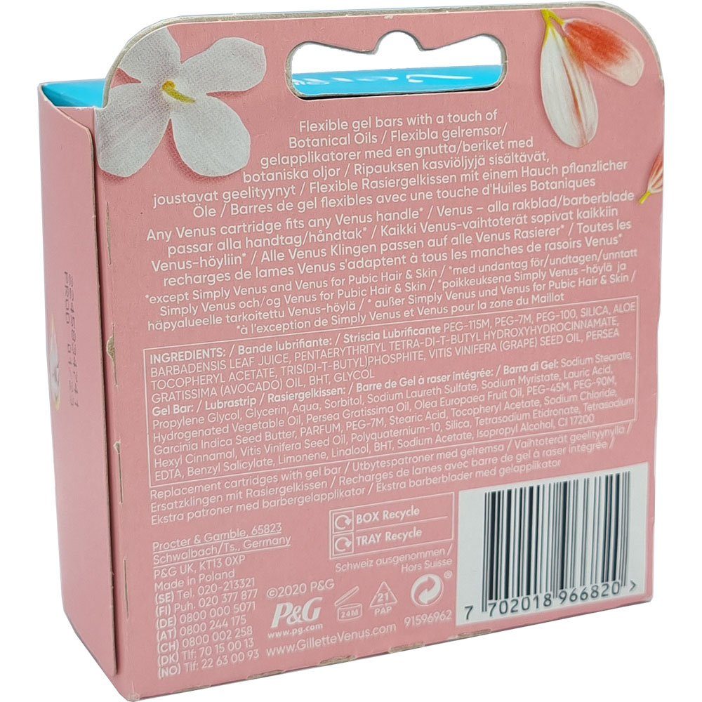Gillette Venus Rasierklingen Comfortglide Spa Breeze, 8-tlg., 8er Pack