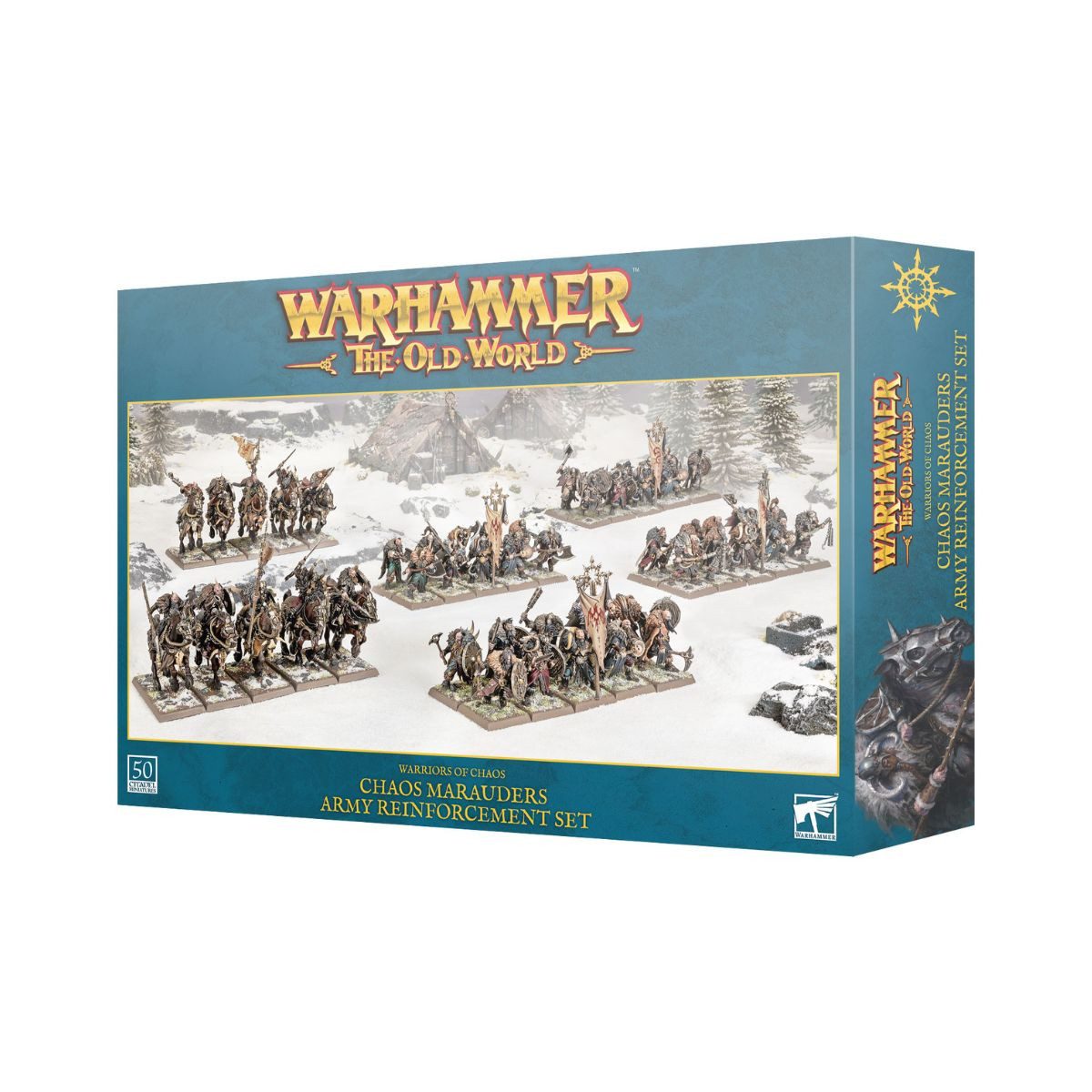 Games Workshop Spielfigur Warhammer The Old World Warriors of Chaos Chaos Marauders Army Reinfor