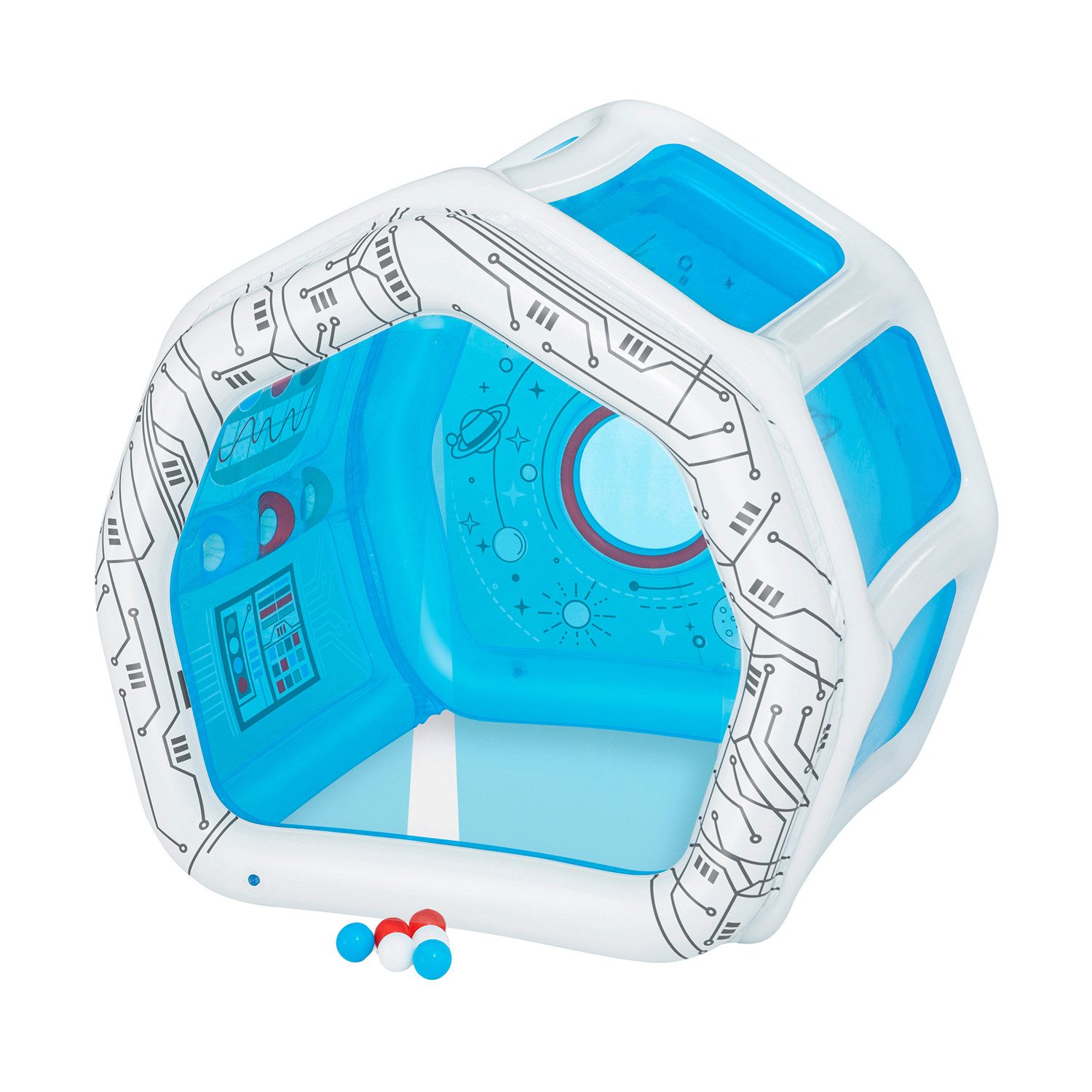 Bestway Aufblasbares Spielhaus Space Station Exploration™