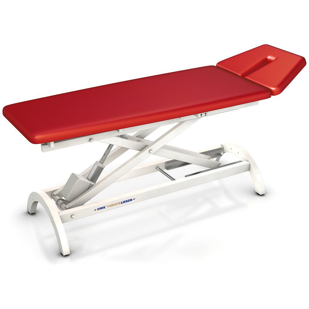 HWK Therapieliegen Massageliege Elektrische Therapieliege Impuls E2, 65 cm, Schmalstes Scherensystem für optimale Beinfreiheit