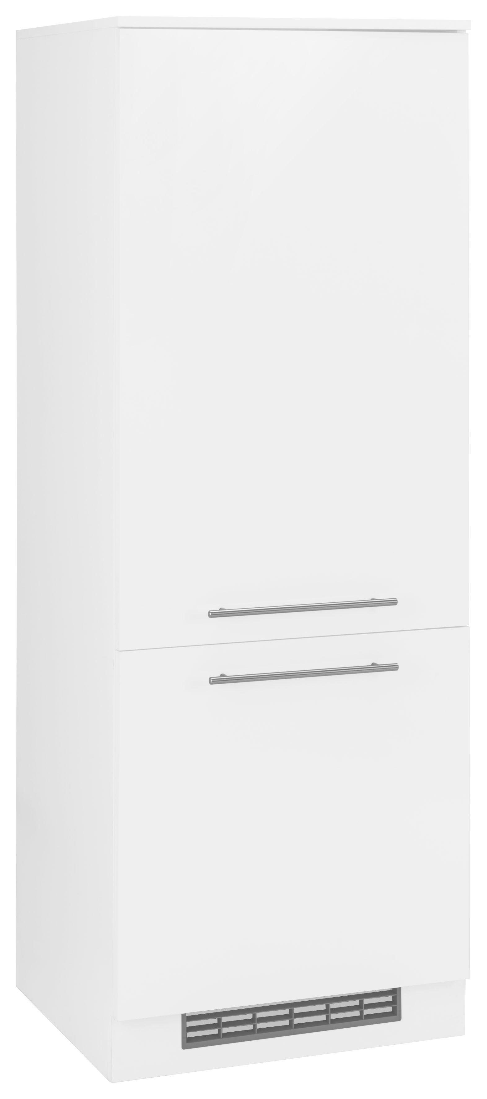 wiho Küchen Kühlumbauschrank Flexi2 weiß/weiß