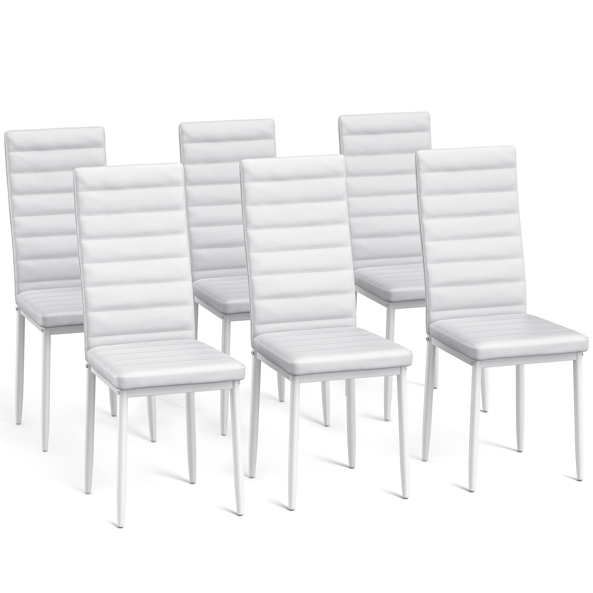 Bealife Esszimmerstuhl (6er-Set) ,Küchenstuhl mit Gepolstert,Esszimmerstühl günstig online kaufen