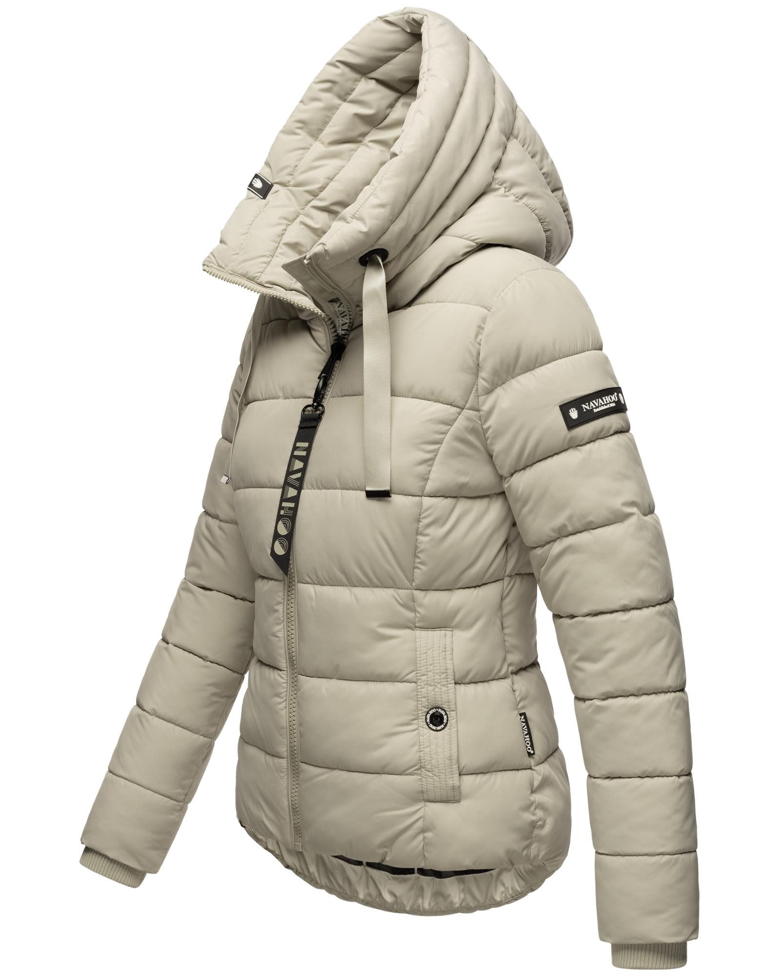 Navahoo Steppjacke "Amayaa", mit Kapuze, stylische Damen Winterjacke mit co günstig online kaufen