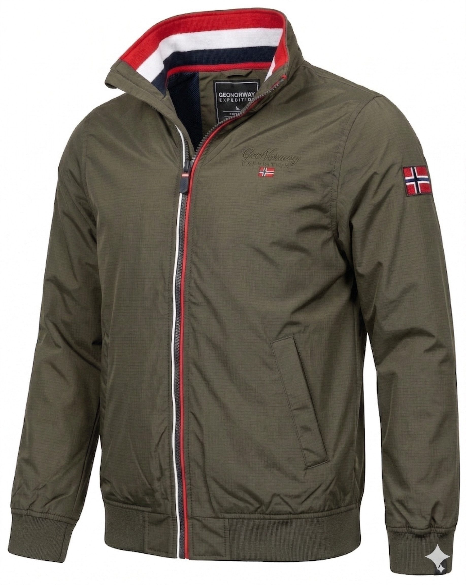 Geographical Norway Steppjacke Herren leichte Übergangsjacke, wasserabweisend Herbst & Frühling