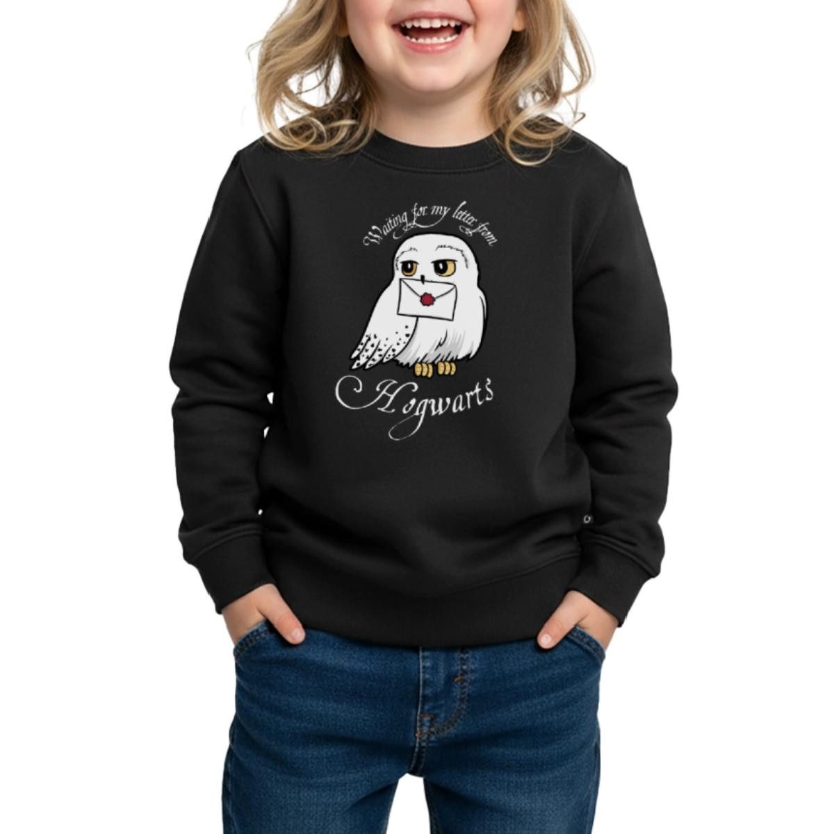Sweatshirt Harry Potter Hedwig Brief Kinder Premium Pullover