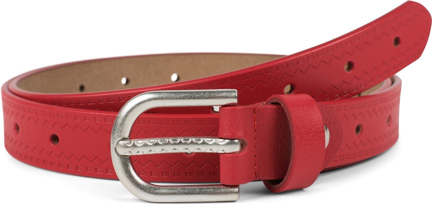 styleBREAKER Ledergürtel Leder Gürtel Azteken Muster günstig online kaufen