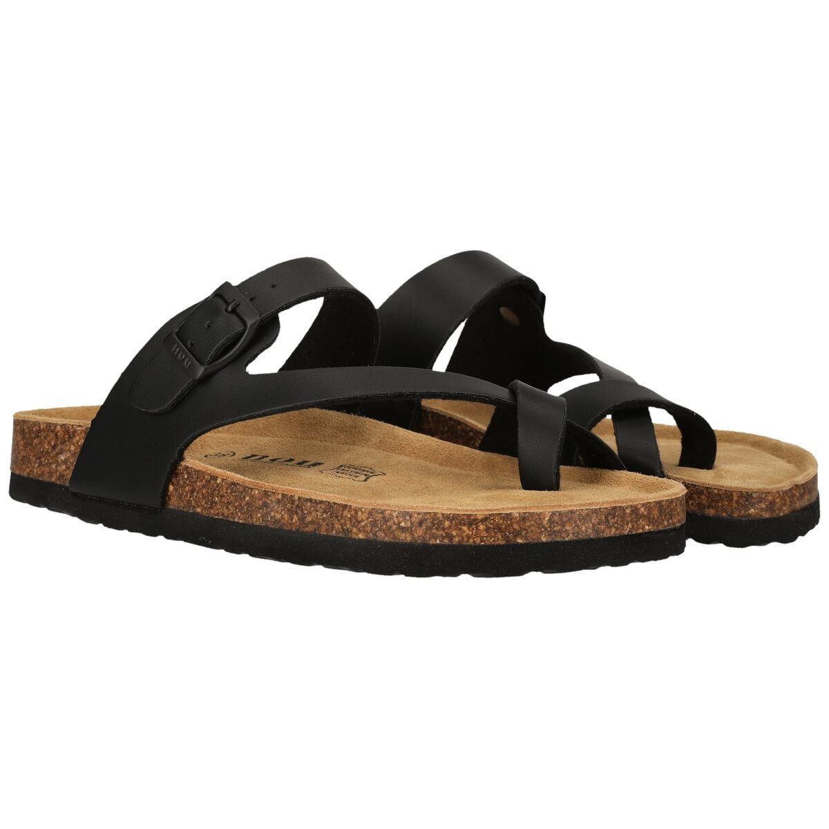 nou Hardinsburg V2 Cork schwarz Damen Sandale