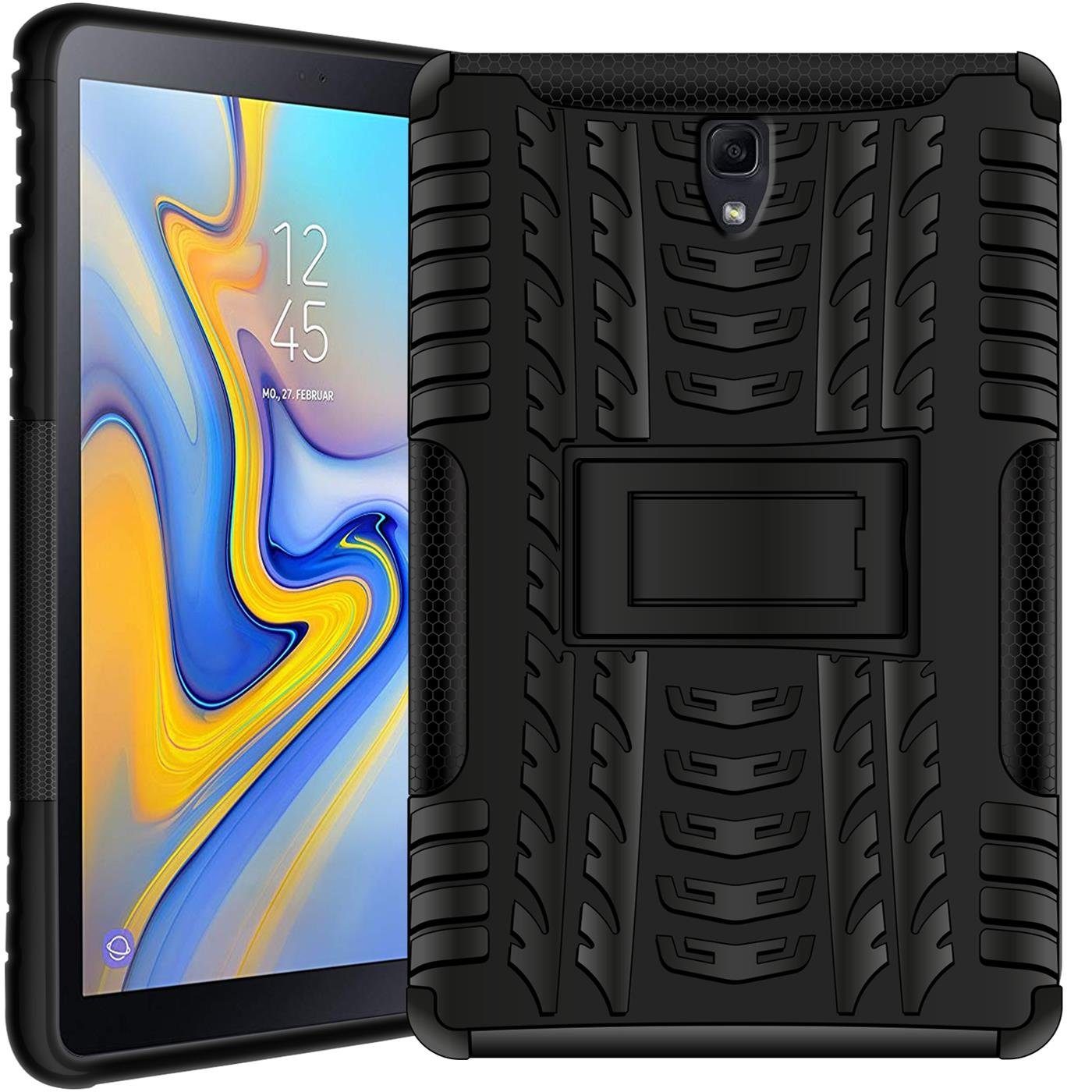 CoolGadget Tablet-Hülle Hybrid Outdoor Hülle für Samsung Galaxy Tab A 10.5 ( 2018) 10,5 Zoll, Hülle massiv Outdoor Schutzhülle für Samsung Tab A (2018)  Tablet Case