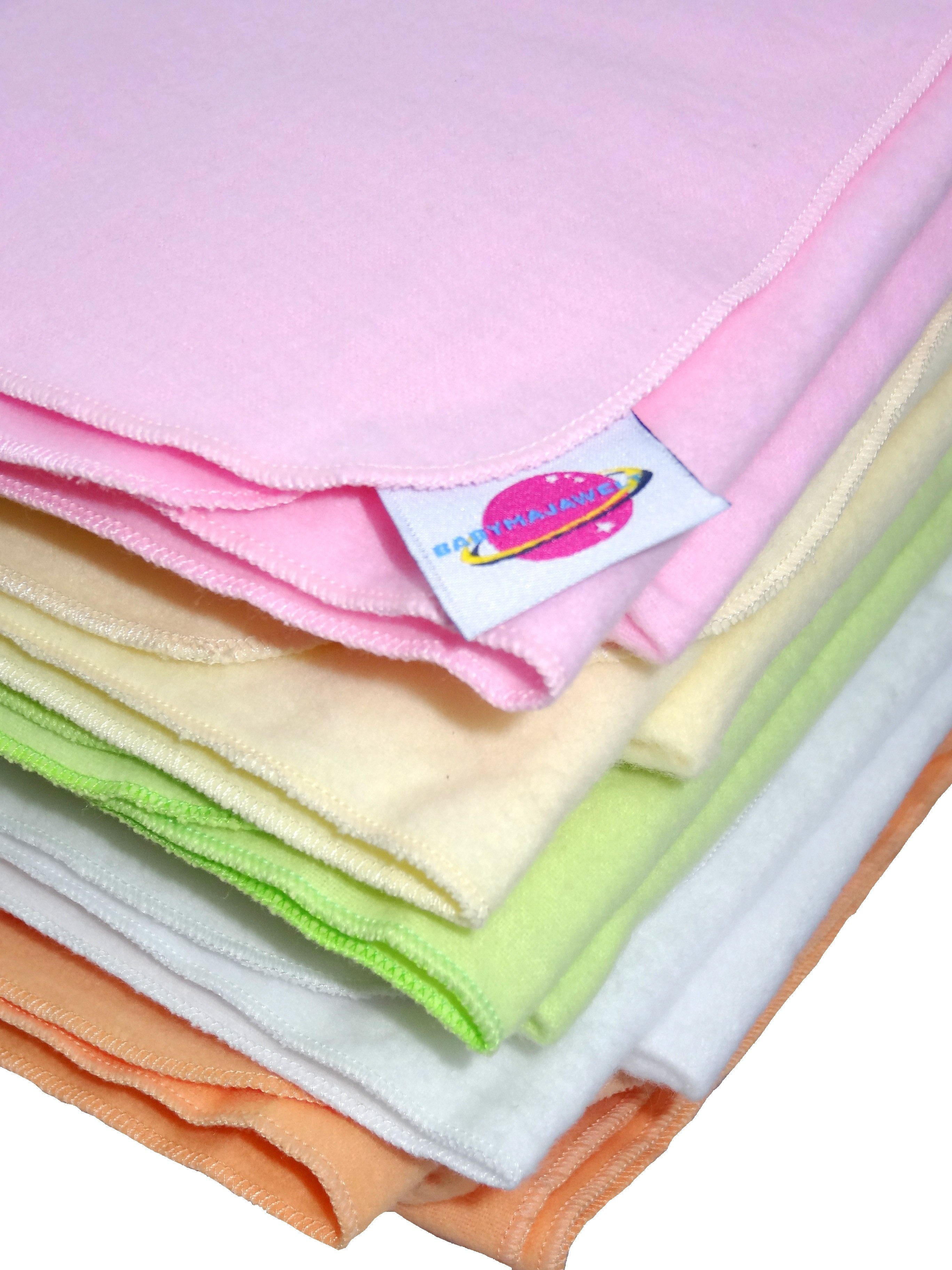 Babymajawelt Spucktuch Baby Molton Tücher 80x80cm - Spucktücher Stoffwindel günstig online kaufen