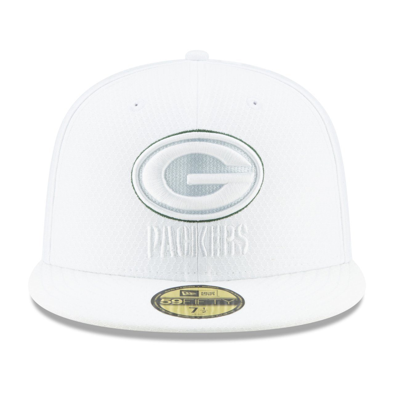 New Era Fitted Cap Packers Green NFL PLATINUM Bay 59Fifty Sideline