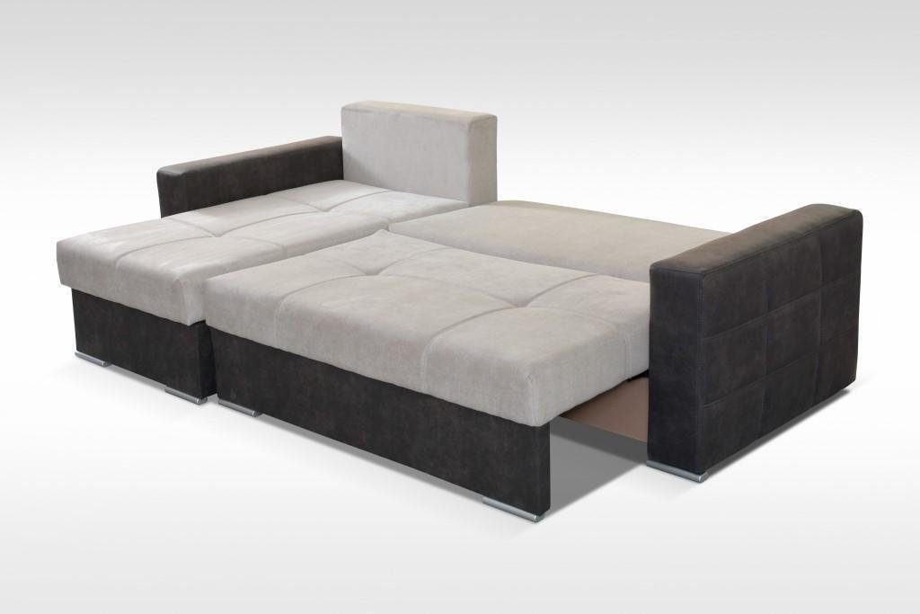 Ecksofa, Sofas Couch Beige Möbel Modern Textil Ecke Italien Edel JVmoebel Luxus L-Form