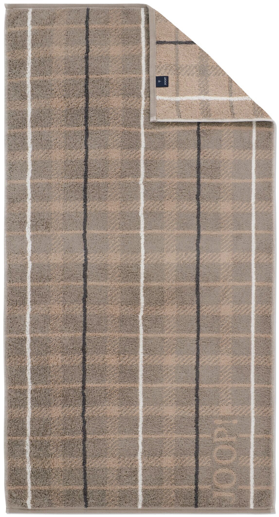 JOOP! Duschtuch JOOP! LIVING - CONTOUR CHECKED Duschtuch, Textil (1-St)