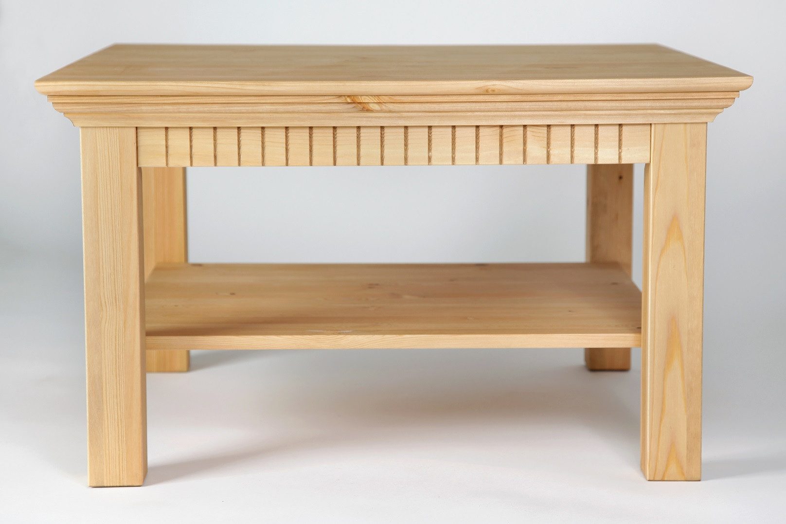 Clever-Moebel Couchtisch Couchtisch im Landhausstil, 76x76 günstig online kaufen