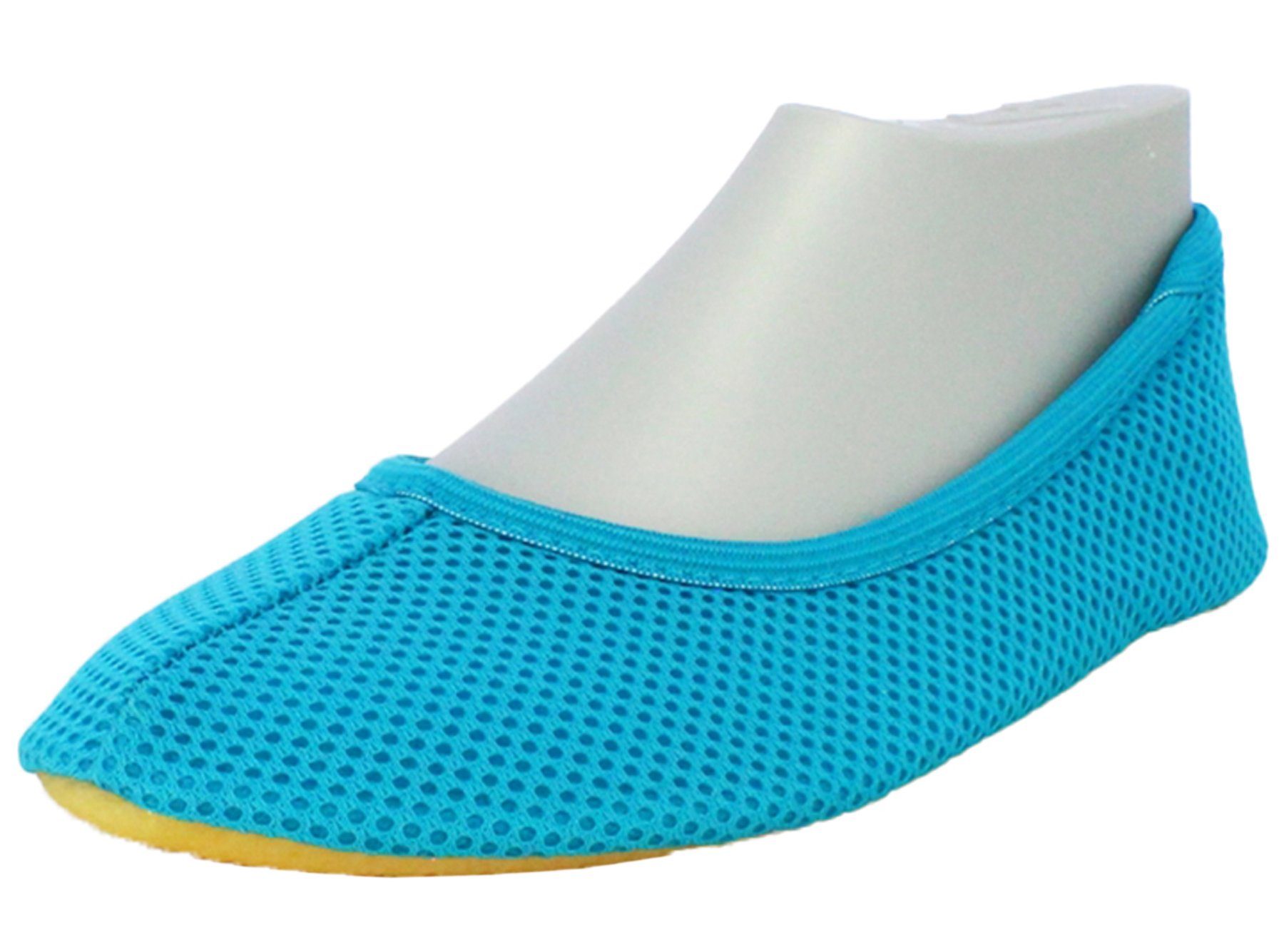 Beck Schläppchen AirBecks Mesh mit atmungsaktiver Sohle Gymnastikschuh (in vielen Farben und Größen erhältlich, robuste und flexible Materialien, leichter Barfußschuh) Laufsohle und Obermaterial sind atmungsaktiv