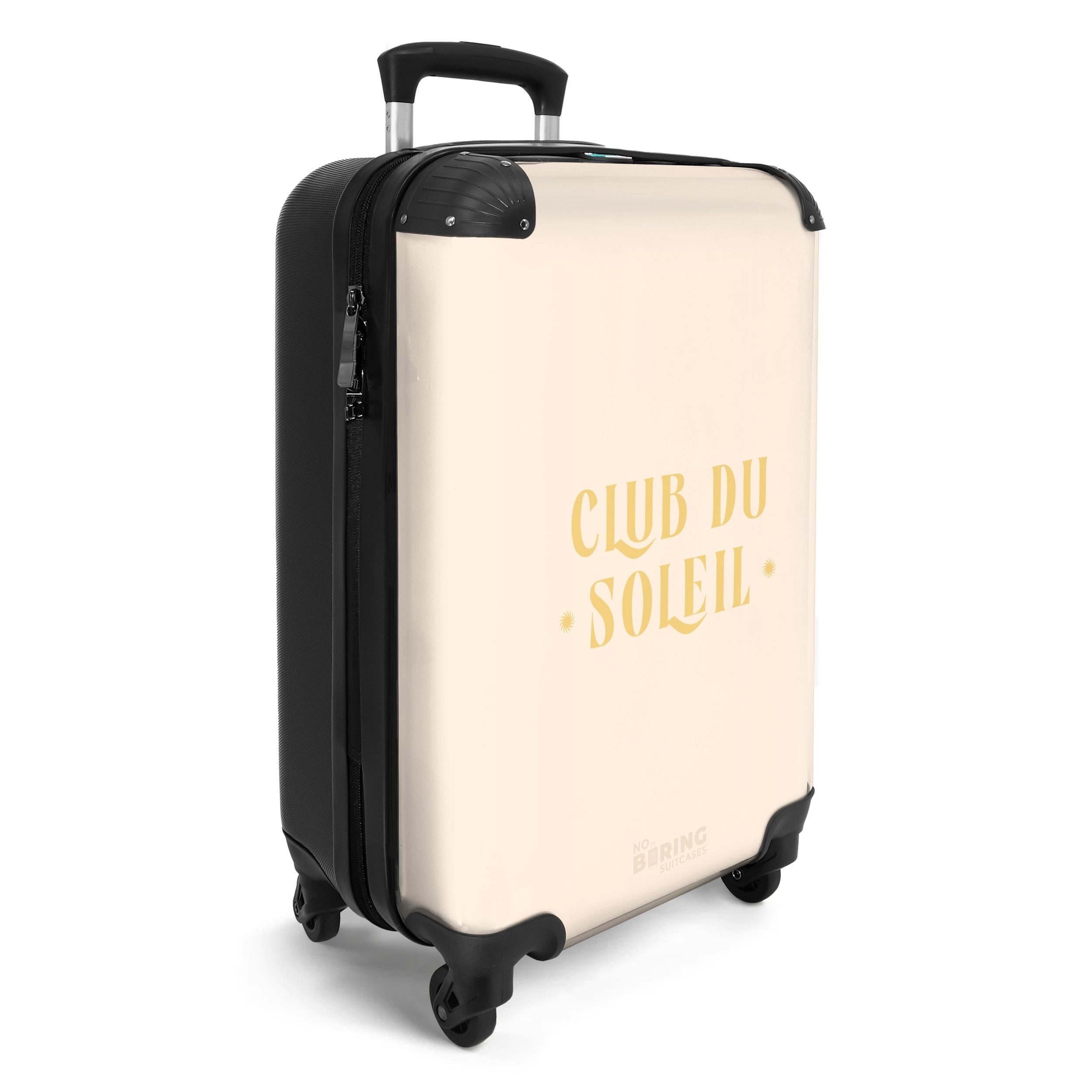NoBoringSuitcases.com© Hartschalen-Trolley Das Zitat "club du günstig online kaufen