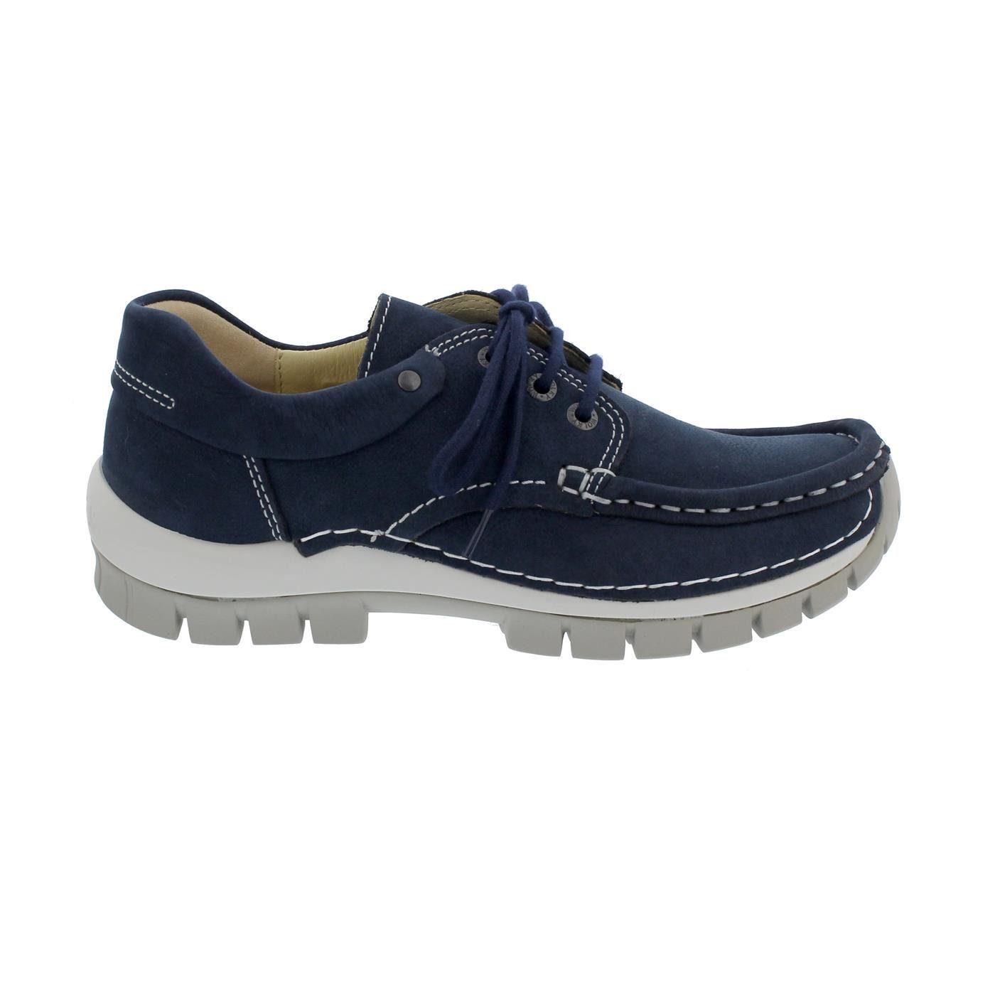 WOLKY Wolky Halbschuh Fly 0470111-820, Antique Nubukleder, Blau-Denim, Fußb günstig online kaufen
