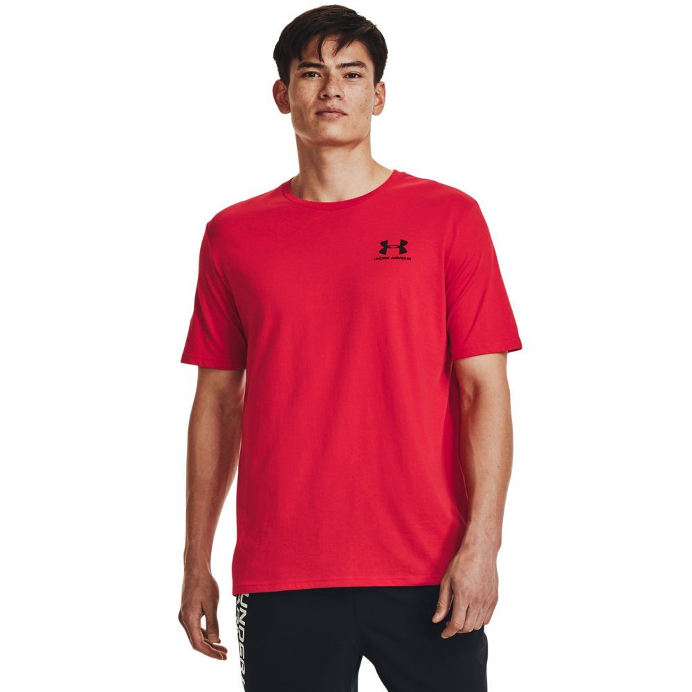 Under Armour® T-Shirt UA SPORTSTYLE LC SHORT SLEEVE rot