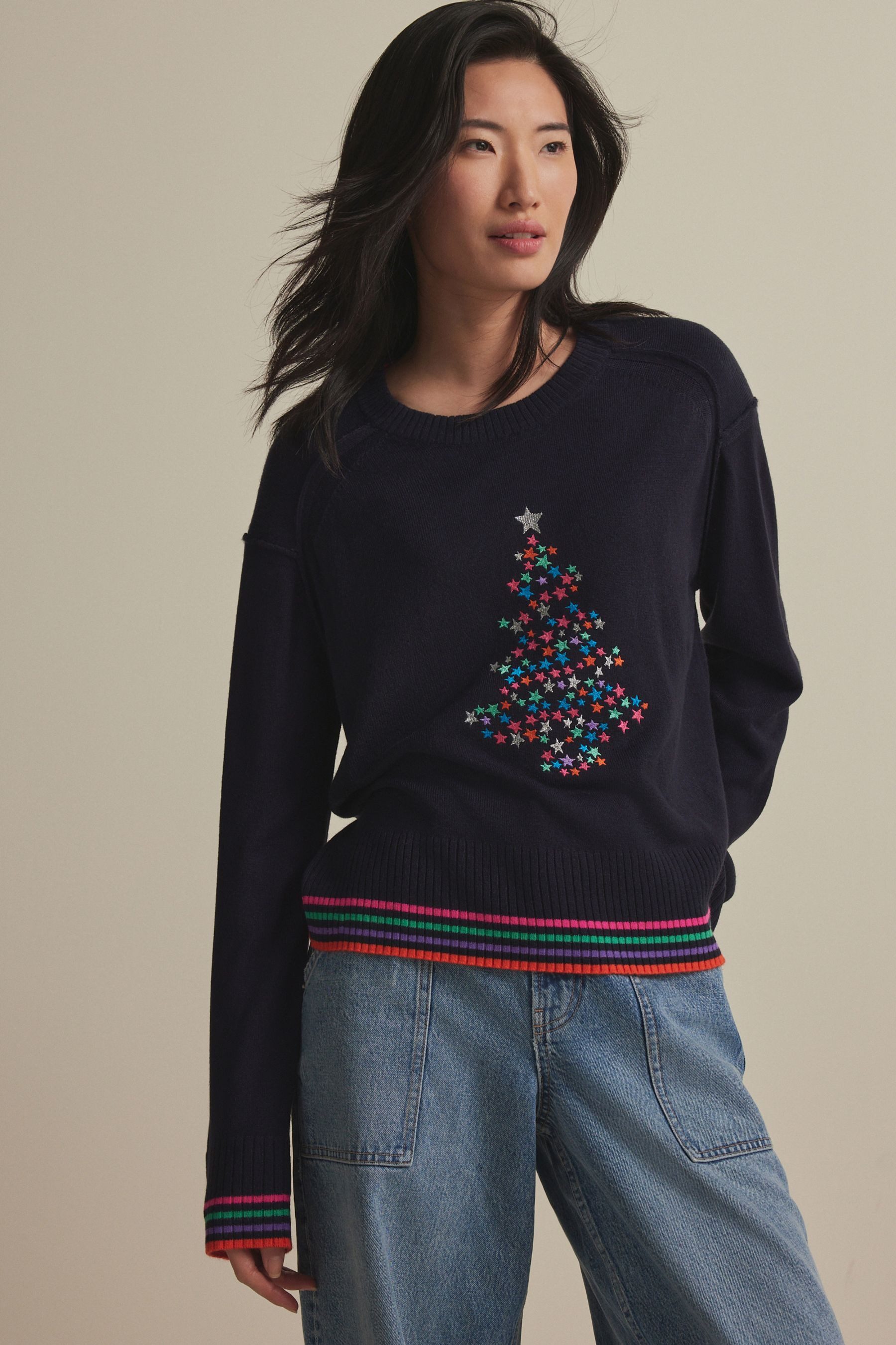 Next Strickpullover Weihnachtspullover (1-tlg)
