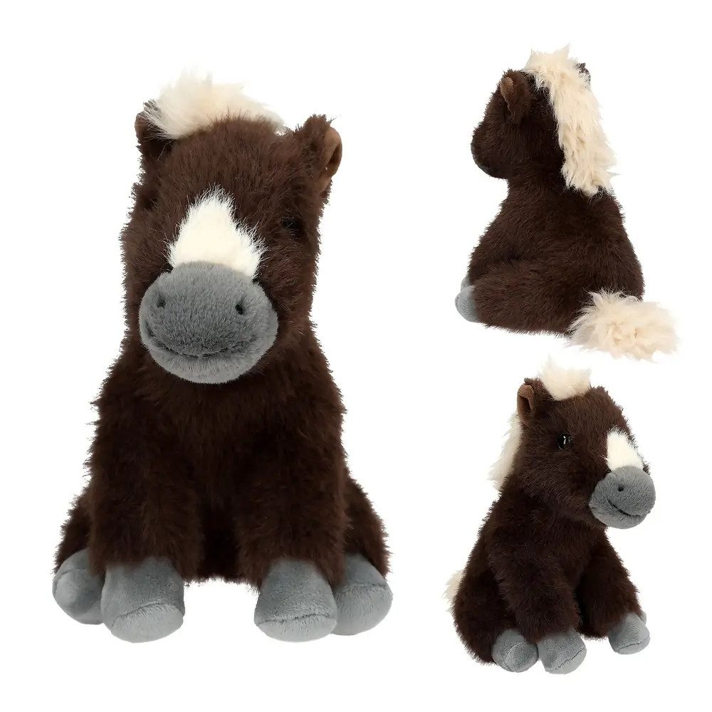 Depesche Kuscheltier Miss Melody Plüsch Pferd braun 20 cm